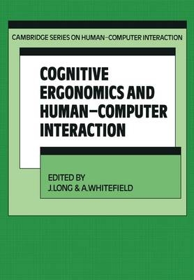 Cognitive Ergonomics and Human-Computer Interaction