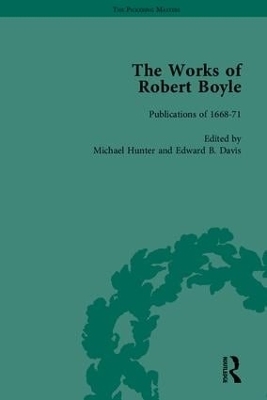 The Works of Robert Boyle, Part I - Edward B Davis