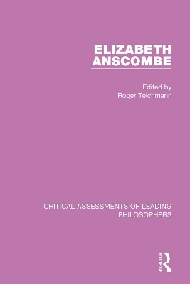 Elizabeth Anscombe, 4-vol. set - 