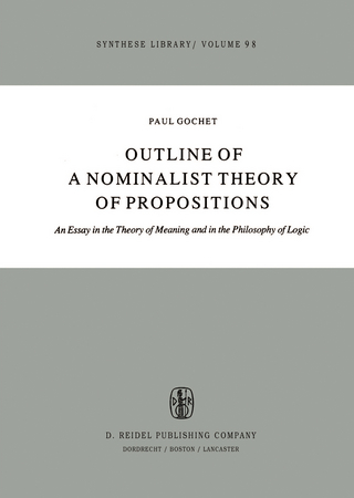 Outline of a Nominalist Theory of Propositions