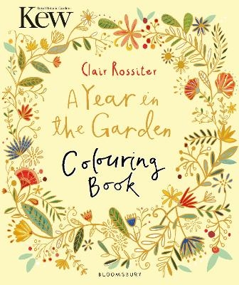 Kew A Year in the Garden Colouring Book