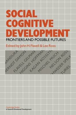 Social Cognitive Development - 