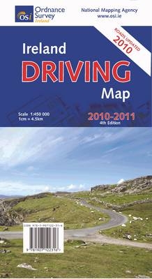 Ireland Driving Map -  Ordnance Survey Ireland