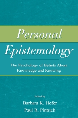 Personal Epistemology