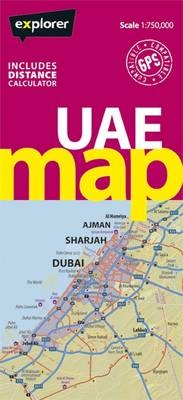 UAE Country Map