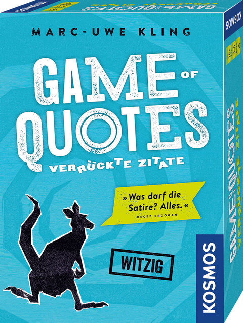 Game of Quotes - Verrückte Zitate (Spiel) - Marc-Uwe Kling