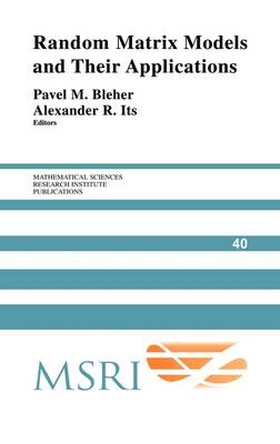 Random Matrix Models and their Applications