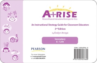 ARISE Instructional Strategy Card Set 6-12