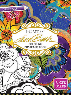 The Art of Laurel Burch Coloring Postcard Book - Laurel Burch