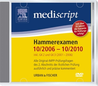 Mediscript 2. Abschnitt der Ärztlichen Prüfung DVD, Hammerexamen 10/06-10/10, inkl. GK2 (3/01-8/05) und GK3 (3/01 - 8/06)