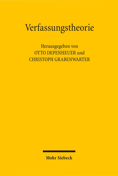 Verfassungstheorie - 