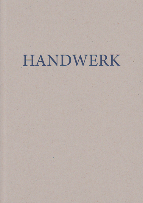 Handwerk