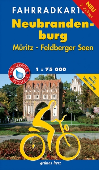 Fahrradkarte Neubrandenburg, Müritz, Feldberger Seen