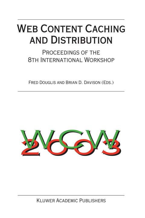 Web Content Caching and Distribution - 