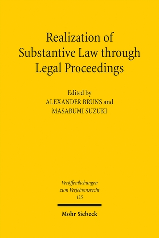 Realization of Substantive Law through Legal Proceedings
