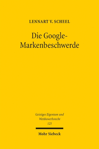 Die Google-Markenbeschwerde