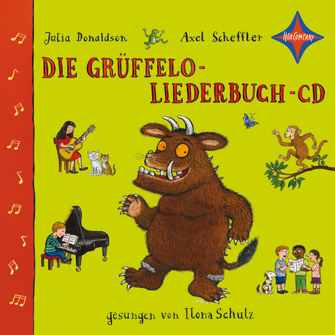 Die Gr&uuml;ffelo-Liederbuch-CD - Julia Donaldson, Axel Scheffler
