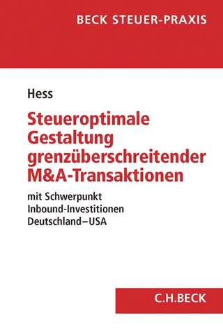 Steueroptimale Gestaltung grenzüberschreitender M&A-Transaktionen