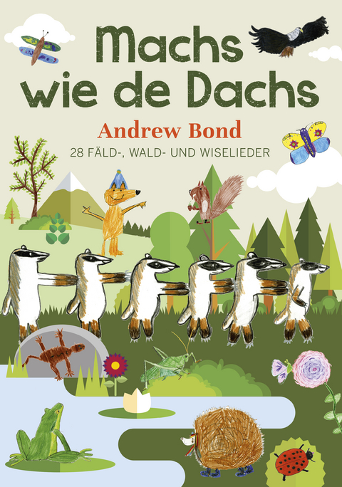 Machs wie de Dachs, Liederheft - Andrew Bond