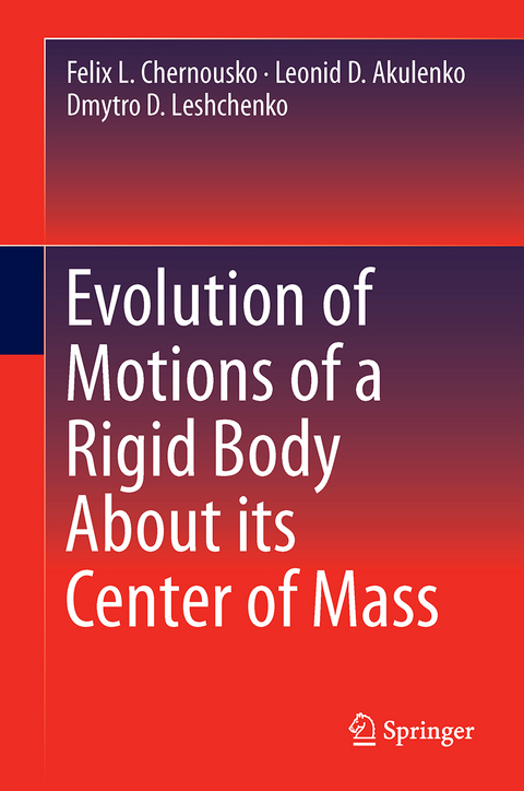 Evolution of Motions of a Rigid Body About its Center of Mass - Leonid D. Akulenko, Dmytro D. Leshchenko