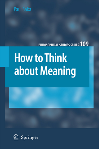 How to Think about Meaning