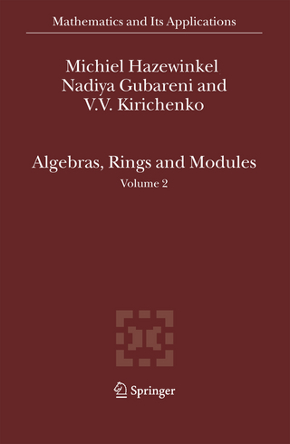 Algebras, Rings and Modules