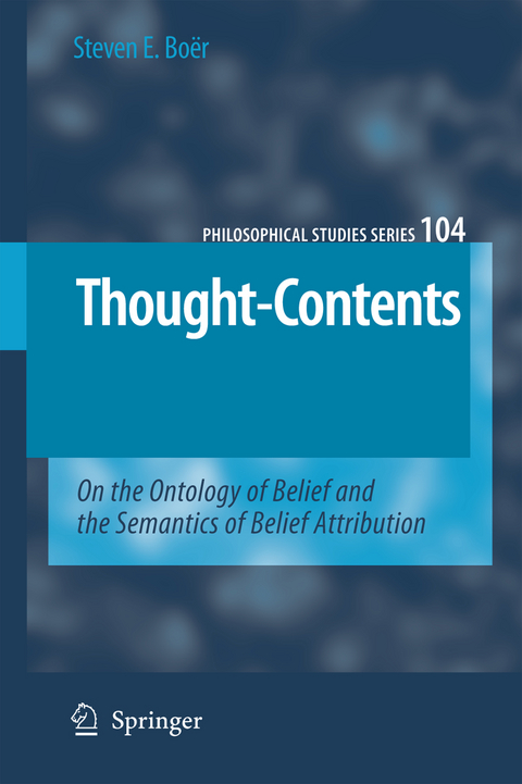 Thought-Contents - Steven E. Bo&euml;r