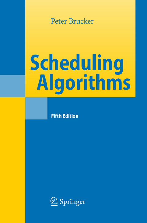 Scheduling Algorithms - Peter Brucker