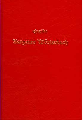 Aargauer Wörterbuch in der Lautform der Leerauer Mundart
