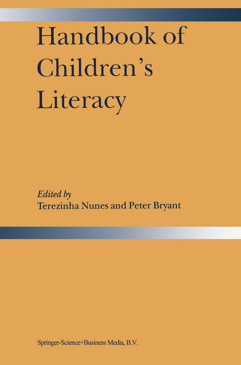 Handbook of Children&rsquo;s Literacy - 