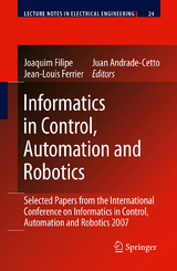 Informatics in Control, Automation and Robotics - 