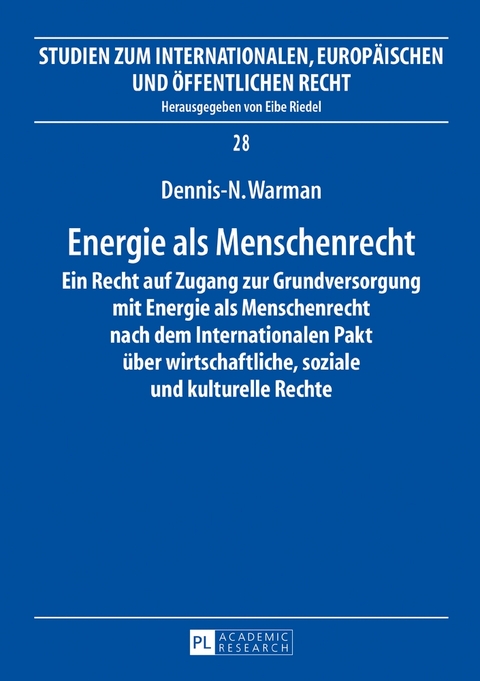 Energie als Menschenrecht - Dennis-N. Warman