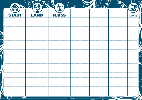 Stadt, Land, Fluss - Der Klassiker -  riva Verlag