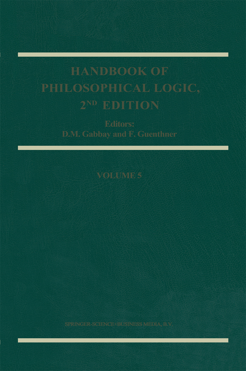 Handbook of Philosophical Logic - 