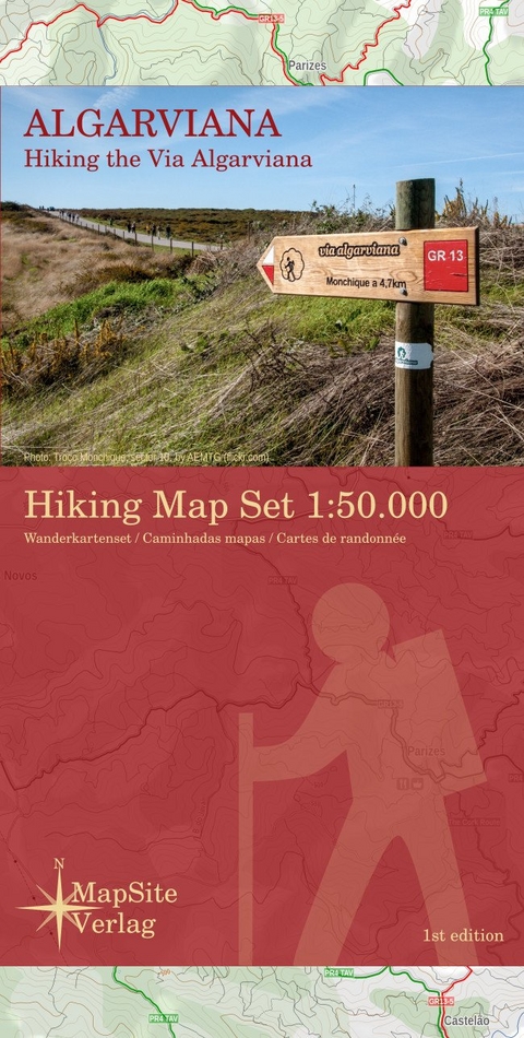 Algarviana Hiking Map Set 1:50.000 - Martin H&ouml;pke