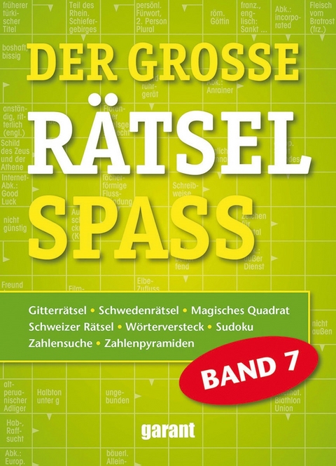 Der grosse R&auml;tsel Spass Band 7