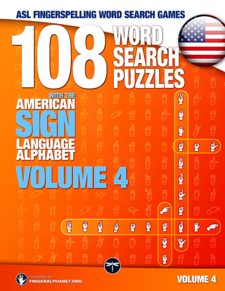 ASL Fingerspelling Games – 108 Word Search Puzzles with the American Sign Language Alphabet