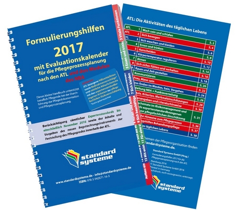 Formulierungshilfen 2017 f&uuml;r die Pflegeprozessplanung nach den ATL