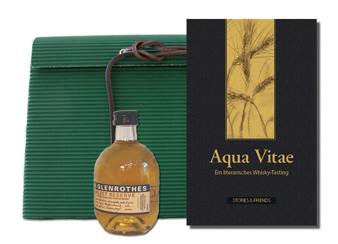 Geschenkset The Glenrothes zum Buch Aqua Vitae - Ein literarisches Whisky-Tasting - 