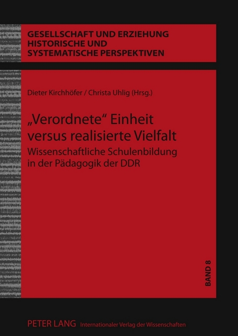 &laquo;Verordnete&raquo; Einheit versus realisierte Vielfalt - 