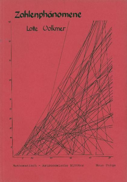 Zahlenph&auml;nomene - Lotte Volkmer