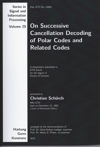 On Successive Cancellation Decoding of Polar Codes and Related Codes.