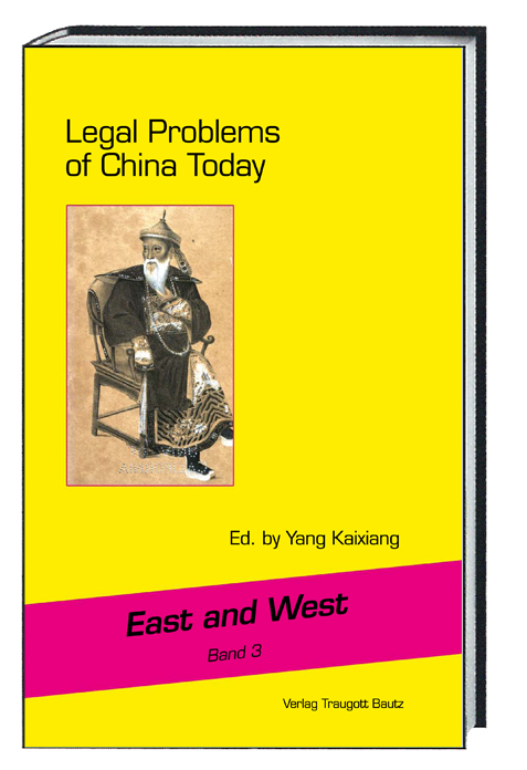 Legal Problems of China Today - 