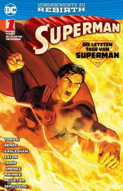 Superman: Die letzten Tage von Superman - Peter J. Tomasi, Doug Mahnke, Paul Pelletier, Ed Benes, Scot Eaton, Dale Eaglesham, Jorge Jimenez, Mikel Janin, Minguel Sepulveda