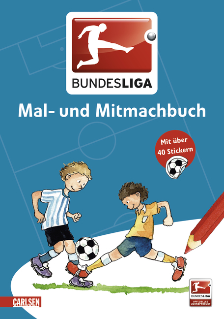 BUNDESLIGA Mal- und Mitmachbuch - Lutz W&ouml;ckener