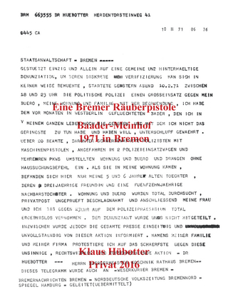 Eine Bremer Räuberpistole