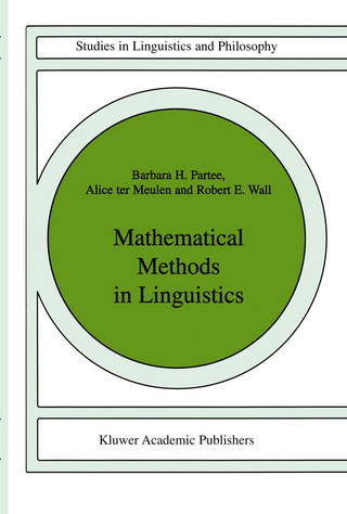 Mathematical Methods in Linguistics