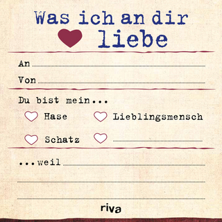 Was ich an dir liebe – Klebezettel