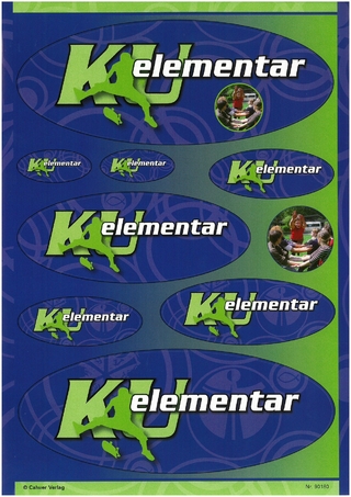 KU elementar - Aufkleber