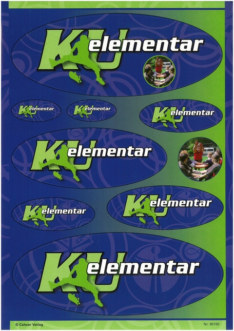 KU elementar - Aufkleber - 